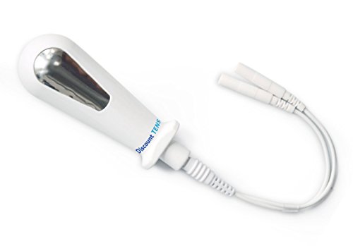 Image of Discount TENS Vaginal Probe Electrode, Model V1, 2mm Pin | Stainless steel and bio-plastic, smooth tapered design, easy to clean, instructions included, device sold separately