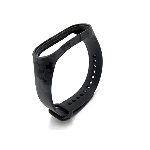 Image of Replacement Silicone Camouflage Army Style Band Strap For Xiaomi Mi Band 4 and Mi Band 3(Device Not Included) (Digital Camouflage)