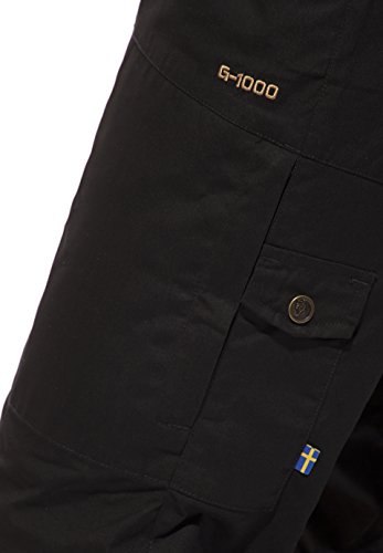 Fjällräven Damen Hose Karla Trousers, Black, 34, 89067