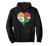 Photo Gallery indiano sudanese bandiera cuore felpa con cappuccio Photo Gallery indiano sudanese bandiera cuore felpa con cappuccio