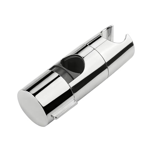 Soporte Para Cabezal De Ducha, Soporte Ajustable Para Ducha De Mano Con Un Diámetro De 19-25 Mm (0,75-1,00 Pulgadas) Para Barra Deslizante, Abrazadera Deslizante Extraíble Para Reemplazo En El Baño
