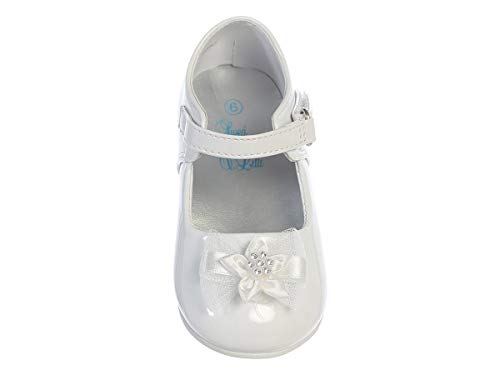 Swea Pea & Lilli Lito Joyce Infant Girls Special Occasion/Christening White/Ivory Shoe with Bow4