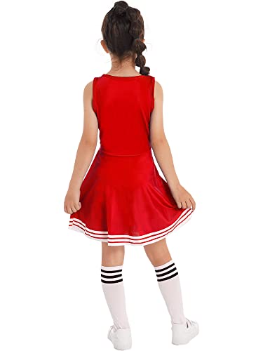 Disfraz de Animadora Infantil con Pompones y Calcetas miniatura 7