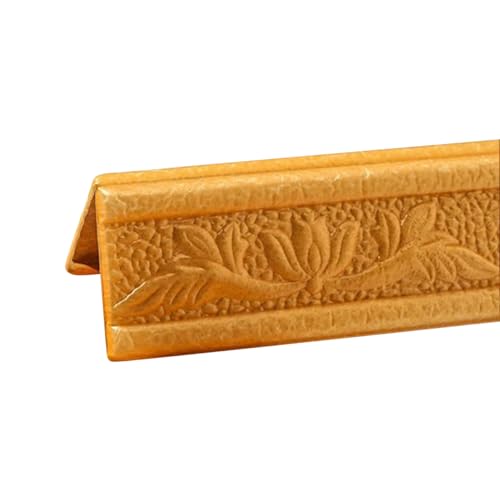 Tira de borde de pared autoadhesiva de 5mm, línea de ajuste y rodapié con patrón 3D 4