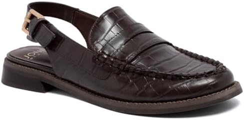 Jones New York Women’s Slingback Loafer Flats – Back Strap Penny ...