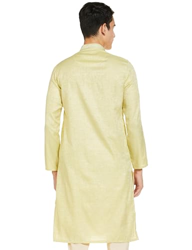 Image of Manthan Art Silk Casual Kurta for Men