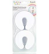 Budding Sprout Durable Door Pinch Guards (6-Pack) Slick-Safe Design, Child Safety, Finger Pinch P...