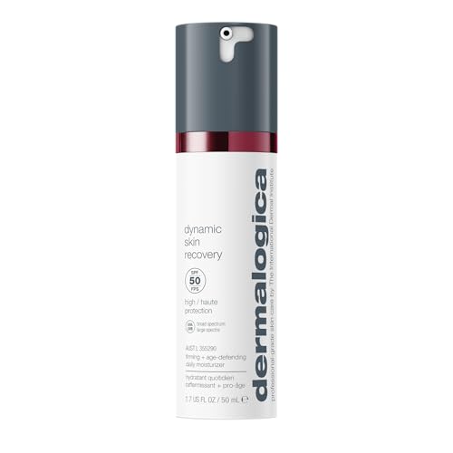Dermalogica Dynamic Skin Recovery SPF50, Anti-Aging Face Sunscreen Moisturizer, Medium-Weight...