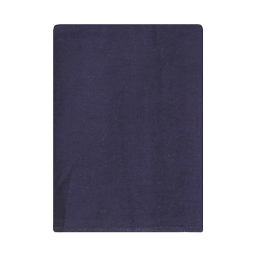 Image of Hudson Baby Unisex Baby Cotton Poly Flannel Burp Cloths Bundle, Blush Navy Floral, One Size