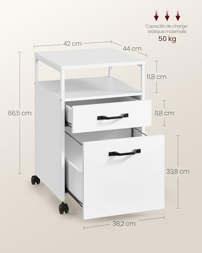 Caisson de Bureau Mobile pour Enlever le Désordre de vos Documents - 4