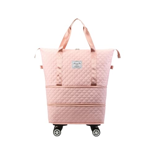 車輪付きトラベルバッグ フィットネス ウィークエンダー 一晩トレーニング 乾湿分離付き 病院 スポーツ 折りたたみ式 車輪付き 旅行 拡張可能 荷物 ジム フィットネス