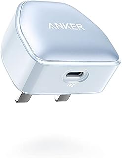 USB C Plug, Anker 20W USB C Charger, 511 Charger (Nano Pro), PIQ 3.0 Durable Compact Fast Charger, Anker Nano Pro for iPhone 14/14 Pro/14 Pro Max/13 Pro/13 Pro Max, Galaxy, iPad (Cable Not Included)