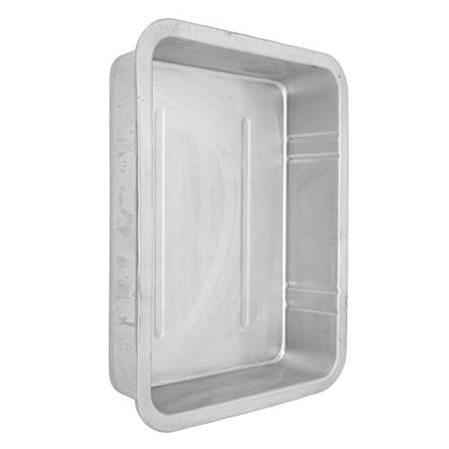 OUKENS Kfz-Ölwechselbehälter, Auslaufsichere, Tragbare Ölablasswanne aus Metall, Ölwanne, Nahtlose Ablasswanne Für Autos(10L)