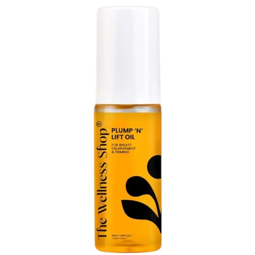 Image of The Wellness Shop Plump N Lift Oil - Firming & Hydrating Body Oil for Youthful-Looking Skin | Tightening & Moisturizing Formula, Supple & Radiant Tone - 50ml Pack