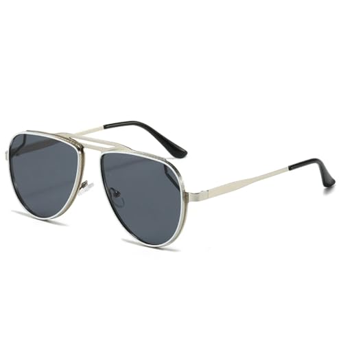 Lunettes de soleil rétro en métal pour hommes et femmes idéal pour vos vacances à la plage