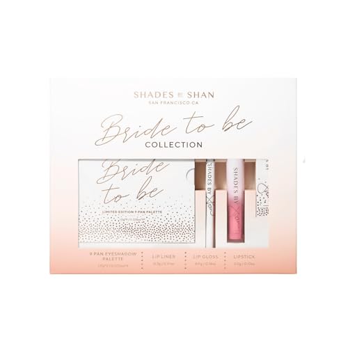 Shades By Shan The Bride To Be Set Natural Glam Bridal Makeup Kit