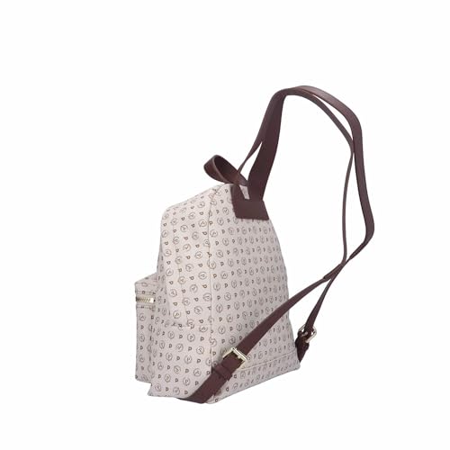 Sac à dos Pollini Heritage Classic en toile imprimée monogramme chic - 3