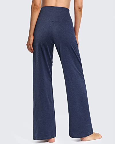 Image of Promover Wide Leg Pants for Woman Yoga Pants with Pockets Stretch