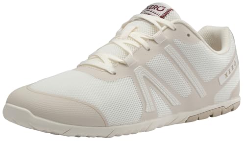 Xero Shoes Women's HFS Original Barefoot Running Shoes, Egret, 7