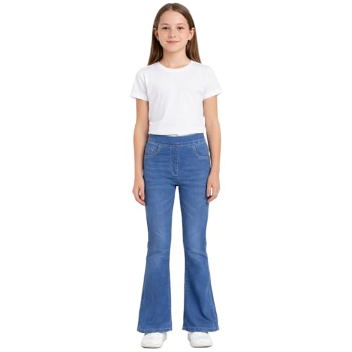 Jeans confortable extensible fille pour bouger librement au quotidien