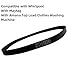 W11239857 W10808317 W10006384 Washer Drive Belt for Whirlpool, for Maytag, for Amana Top Load Clothes Washing Machine Replaces AP6333320, 4845287, PS12578772, W10808317, WE12M29, 5EPJ556
