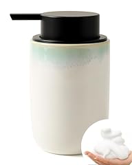 White With Blue-green Rim Foam Pump