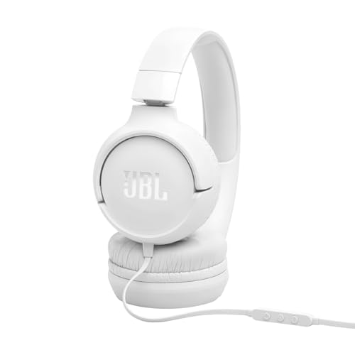 JBL Tune 520C USB-C - Wired On-Ear Headphones - White - image 8