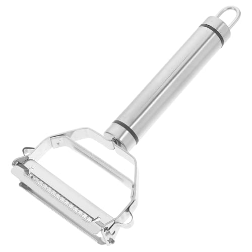 LOLIPPYY 多機能ステンレス製野菜削皮器 薄切り千切り対応 軽量携帯可能 高速調理向け ポテト 人参 きゅうり キャベツ用キッチンツール
