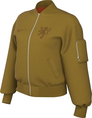 Blouson bomber femme Nike Pays-Bas coupe oversize essentielle pour supporter