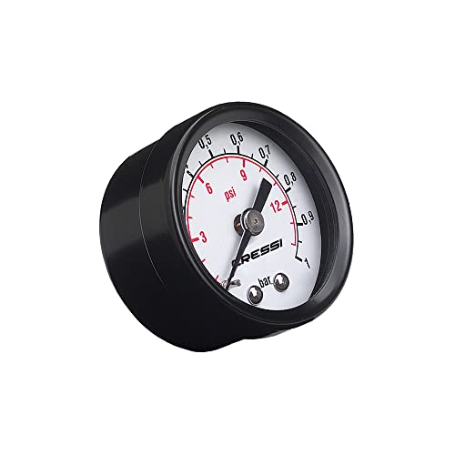 Pompe manuelle Cressi 15Psi et manomètre intégré antichoc