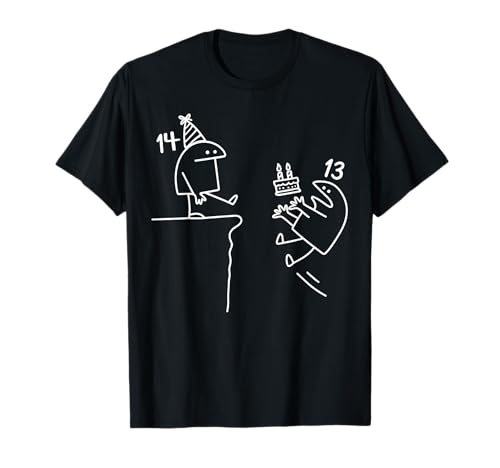 14th Birthday Party Funny Tees 14 Years Old Birthday Teens T-Shirt