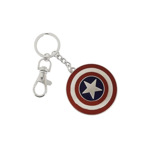 Porte-clés Bouclier Captain America Marvel 5,1 cm, Bouclier Captain America, Taille unique
