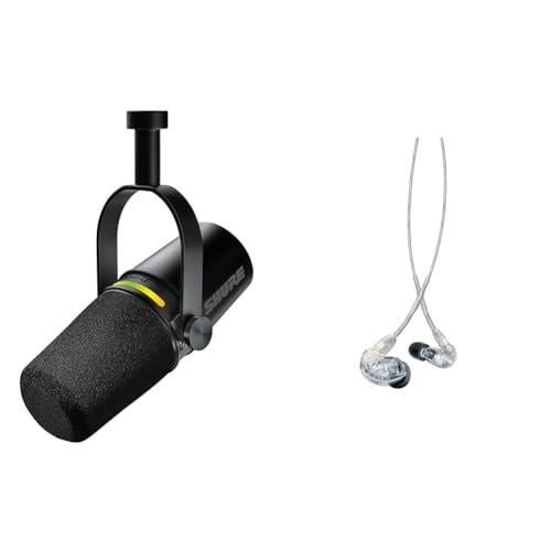 Amazon | SHURE MV7+ ポッドキャストマイクロホン ブラック MV7+-K