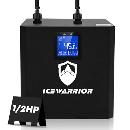 Ice Bath Water Chiller for Cold Plunge Tubs,1/2HP Upgraded Ice Bath Chiller,Ultimate Muscle Recovery System, Ideal for Cold Plunge Recovery Ice Bath Tubs Home Use 110V Cooling Chiller