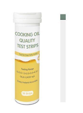 Frying Oil Quality Test Strips,frying oil test strip.To ensure your cardiovascular and physical health, please check the oil quality.30 strips/bottle