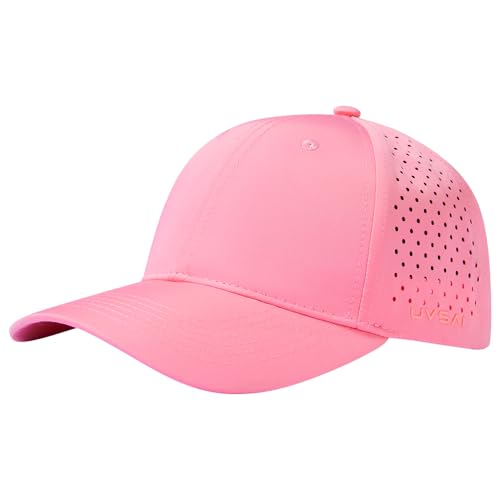 Image of UPF 50+ Performance Water Resistant Baseball Cap Lightweight Breathable Hat Golf Running Boat Hiking for Men Women