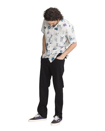 Image of Volcom Men's Solver Stretch Denim Jeans-Modern Fit Pant