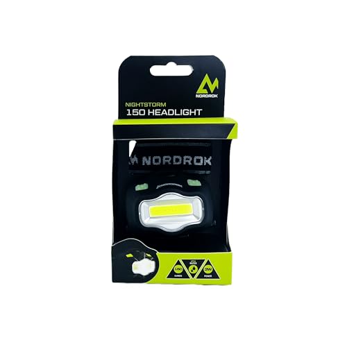 Nordrok 75010 Nightstorm 150 Headlight, Black - Image 2