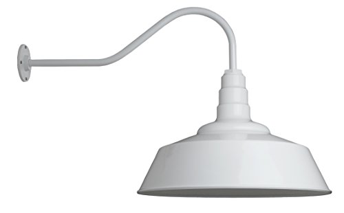 Steel Lighting Co. Redondo Barn Light  Large Farmhouse Warehouse Light Made in America 