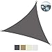 Produktbild Sol Royal SolVision PS9 - Sonnensegel dreieckig 360x360x360 cm PES Wasserabweisend - Anthrazit - Sonnenschutz UV Schutz