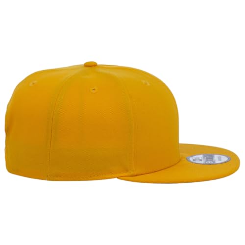 Image of New Era Blank Custom 9FIFTY Adjustable Snapback Cap Yellow