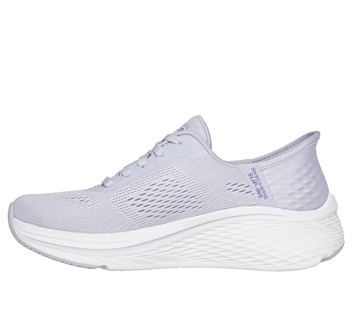 Skechers Women's Max Cushioning Elite 2.0 Vanish Hands Free Slip-Ins Sneaker, Lavender, 5
