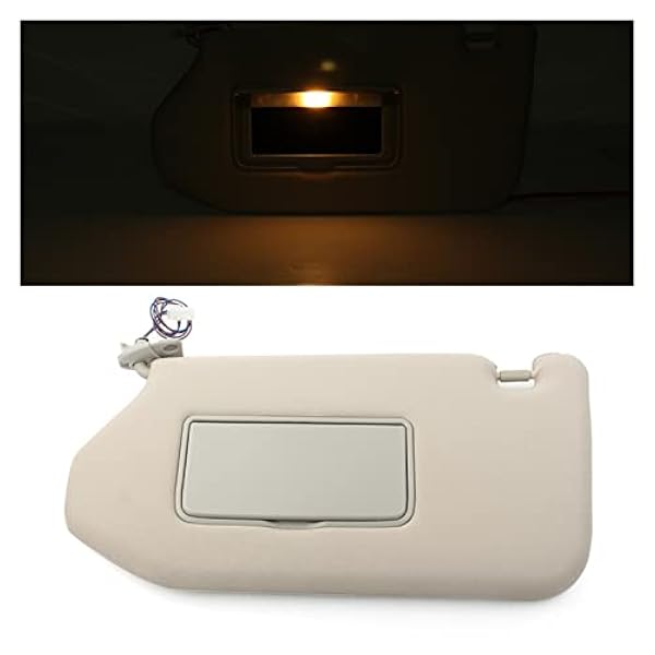 LDAMGWWTPJ Viseras solares para Coches Coche Sunshade Shield Sun Visor Fit for Ni-Ssan Pathfinder 2013-2018 e Infiniti QX60 2014 2015 2016 2017 & JX35 2013 Espejos Interiores