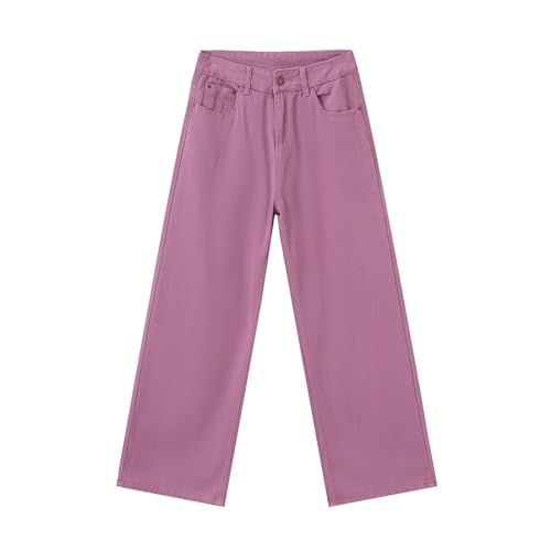 Men's Jeans Autunm Retro Khaki Wide-Leg Casual Commute Home Weekend Long Pants