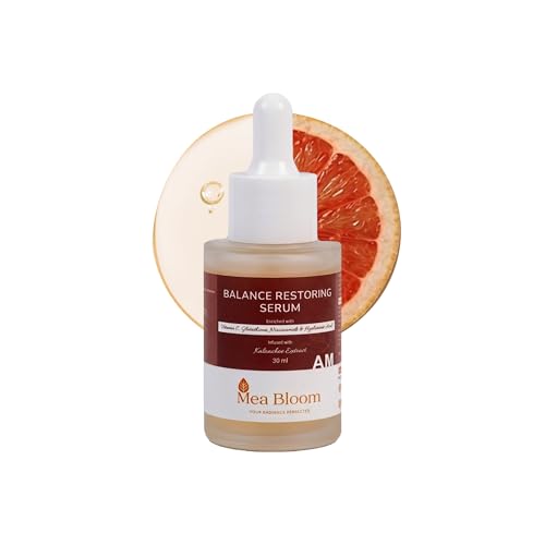 Image of Vitamin C Face Serum (30ml) | With Glutathione, Niacinamide & Hyaluronic Acid | Brightening Serum for Uneven Skin Tone & Dark Spots Appearance | Hydrating Daily AM Serum with Kalanchoe Pinnata | Suitable for All Skin Types