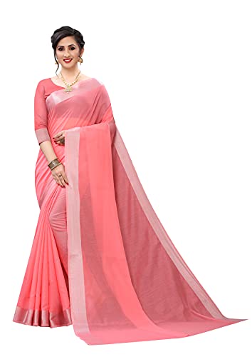 Image of Women's Cotton Silk Saree
