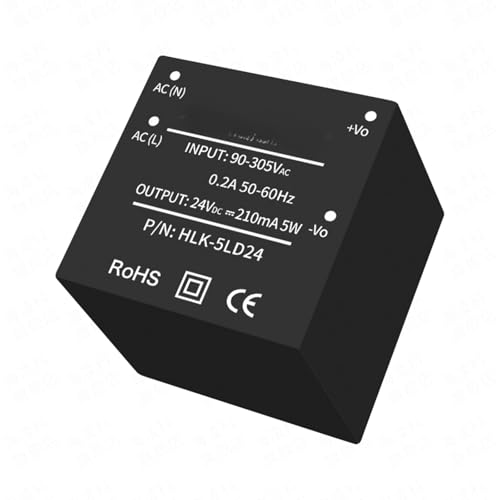 Módulo de potencia aislado AC/DC 220V a 24V 5W que soluciona ruidos en sensores