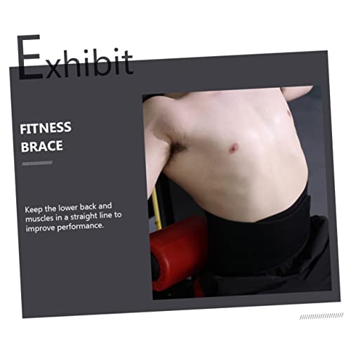 Faja deportiva ajustable para cintura Mikinona negra miniatura 4