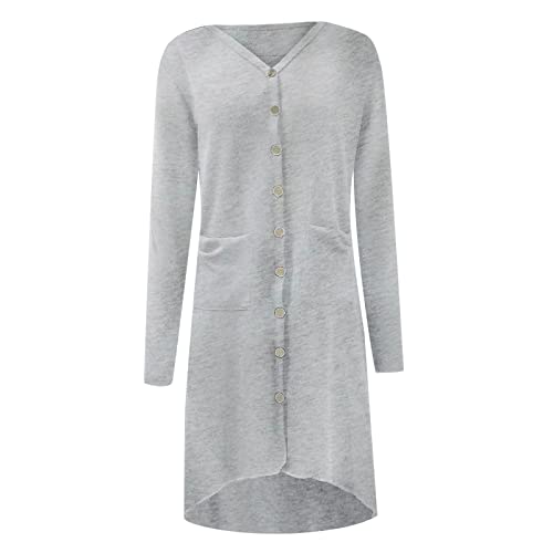 Chaleco mujer verano con botón y bolsillo corte mi-long casual 5