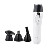 BELLIFFY Tagliapele Naso Ricaricabile Usb Multifunzione Design Compatto e Sicuro Regolabarba Elettrico Per Uomo e Donna Facile Da Trasportare e Usare